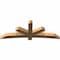 Ekena Millwork Alberta Smooth Timber Gable Bracket, Western Red Cedar, 84"W x 31"H x 5 1/2"D x 5 1/2"F, 9/12 Pitch GBW084X31X0606ALB00SWR - alternate 4